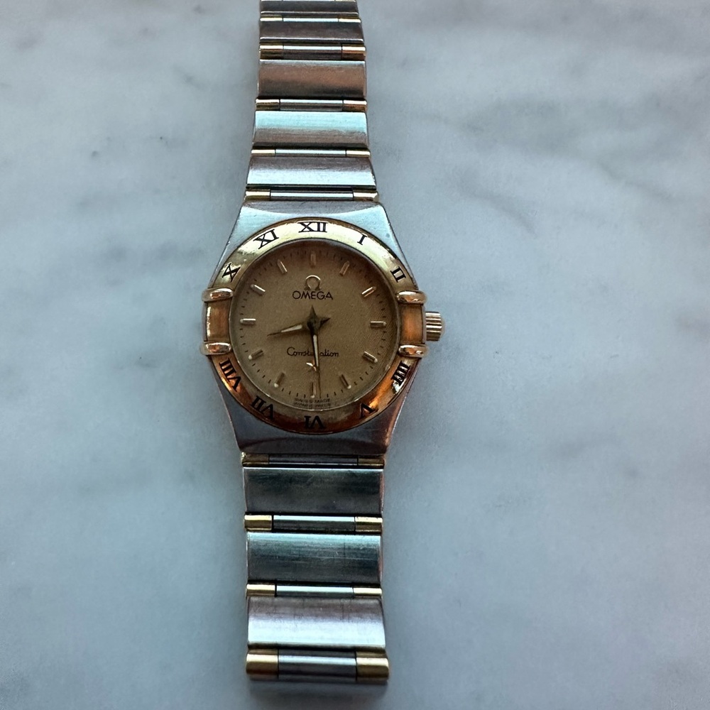 Omega Constellation watch - 22mm - 18k gold and stainless steel